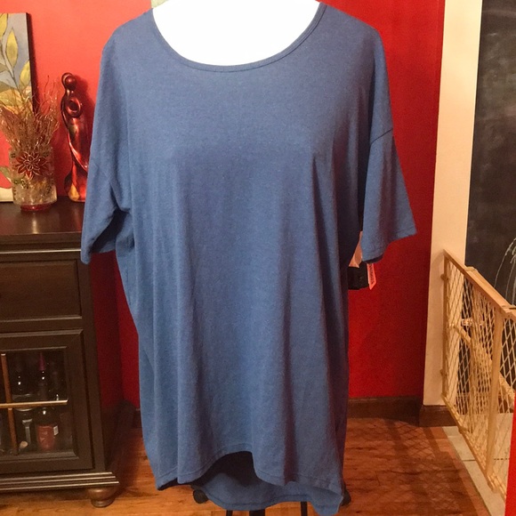 LulaRoe Blue Irma - Picture 1 of 3